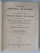 Two volumes: Universal Historical Dictionary by George Crabb, 1825. Published for Baldwin, Cradock