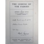 A signed Arthur Conan Doyle novel entitled ‘The Coming of the Fairies’. Inscribed ‘With kind regards