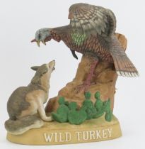 An Austin Nichols ‘Wild Turkey’ bourbon whiskey figural ceramic decanter with contents. Modelled