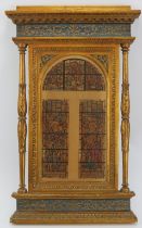 A Florentine Neoclassical gilt frame by A Signorini, circa 1920s/30s. Label verso. 55.8 cm height,
