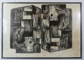 Henry Moore (1898-1986) - Lithograph, 'Square Forms', signed in pencil Moore 63. 53cm x 76cm (21"