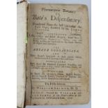 Pharmacopeia Bateana or Bate's Dispensatory, 5th Edition 1720; The Practical Navigator by John
