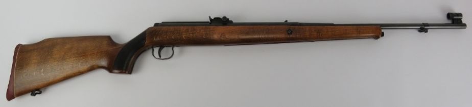 An Original ‘Mod 50’ .22 under underlever air rifle. With adjustable rear sight, tunnel fore sight