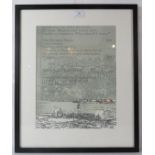 Chris Snow - 'On Margate Sands', limited edition giclée print. 16/20, signed verso. Extract from