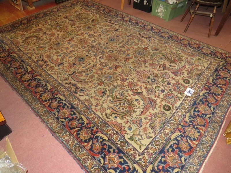 Liberty, London, c.1930 - Good quality rug, purchased by the family in 1930. 10'7" x 7'2" ( - Image 2 of 6