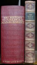 Mrs Beeton's Household Management together with Arabian Nights, leather binding (2)