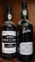 Dixon's Double Diamond 10 years old Tawny Port 75cl, 1 bottle Krohn Ambassador Ruby Port, 75cl, 1 bo