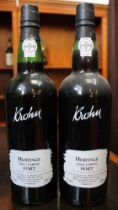 Krohn Heritage Fine Tawny Port, 75cl, 2 bottles