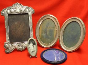 Silver picture frames