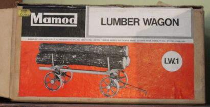 A Mamod Lumber Wagon, in original box