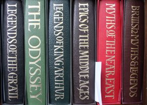 FOLIO SOCIETY - The Odyssey Epics Legends Myths etc six volumes