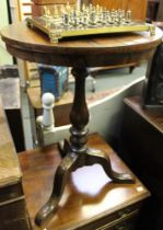 19th century Rosewood Top tripod side table