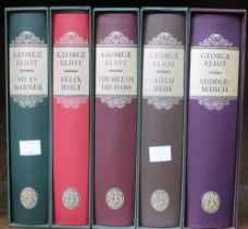 FOLIO SOCIETY - George Elliot five volumes