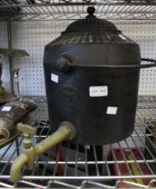 A vintage cast hanging kettle by "Holcroft and Sons" 2.5g