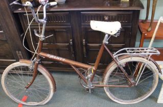 A Raleigh twenty shopper style bike