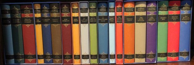 FOLIO SOCIETY Anthony Trollope a collection of 19 volumes