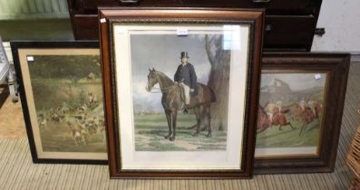 Three equestrian related prints