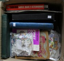 A quantity of stamps, includes albums and loose