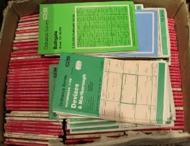 A box of folding maps