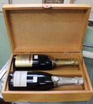Louis Roederer Brut Premier Champagne in a Wooden Case, 2 bottles
