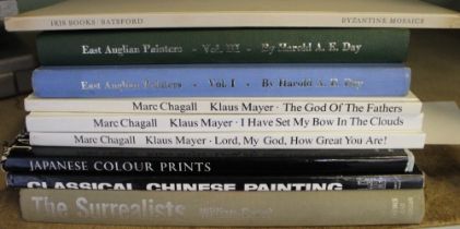 A small quantity of art related books including three Mark Chagall