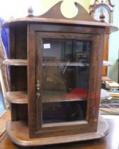 A small table top display cabinet