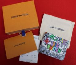 Louis Vuitton Comics wallet, boxed (with receipt)