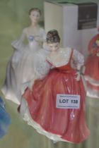 Royal Doulton figurine HN 3222 together with 'Fair Lady' HN 2835