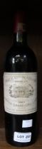 Chateau Margaux Premier Grand Cru Classe 1967 1 bottle