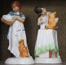 Royal Doulton "Childhood Days" "Save some for Me" HN 2959 and "And one for You" HN 2970