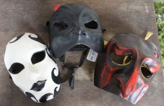 Three Venetian masks (3)