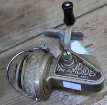 JW Young and Sons vintage "Ambidex" casting reel B632218