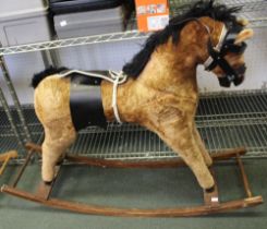 A child's rocking horse