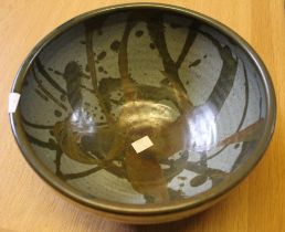 Alan Ward - a studio pottery glazed fruit bowl