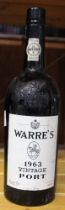 Warre's 1963 Vintage Port (1)