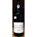 Taylor's Vintage Port 1983 (1)