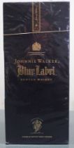 Johnnie Walker Blue Label Scotch Whiskey, 1 litre bottle boxed & sealed