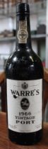 Warre's 1966 Vintage Port, 1 bottle