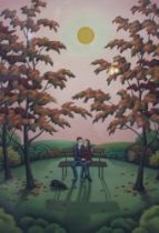 A signed limited edition print "A Thing called Love" by Paul Horton 262/295 with COA