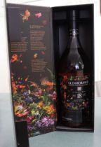 Glenmorangie Highland single malt Scotch Whisky, 18 years old, limited edition design box by Azuma M