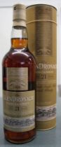 The Glendronach Parliament, 21 years, Highland Single Malt Scotch Whisky, in presentation tube