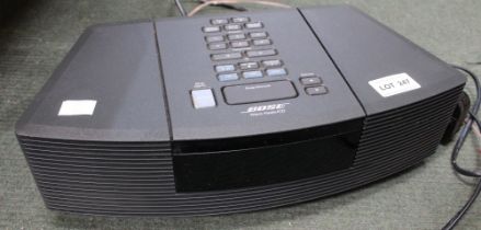 A Bose Wave radio/CD