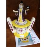 A "Totally Teapots" pottery teapot "Pinball Wizard" Limited edition 22/99 31cm high