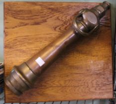 Charles Winn & Co, Birmingham Brass & Copper Fire Hose nozzle