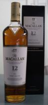 The Macallan Highland single malt Scotch Whisky, Sherry Oak case, boxed