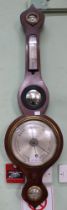 A 19th century wall hanging barometer by Hopkin of Llandilo