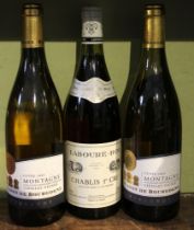 Montagny Vielles Vignes, 2005, 2 bottles Chablis 1994, Laboure-Roi, 1 bottle (3)