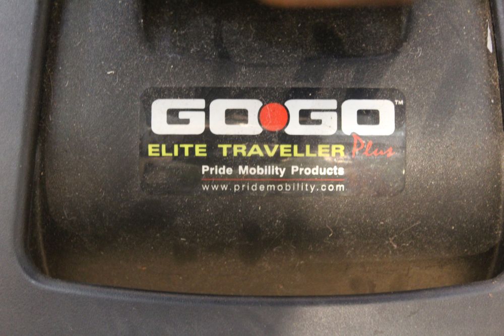 A GoGo mobility scooter with charger but no basket - Image 2 of 2