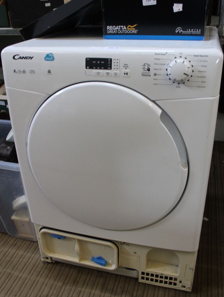 A Candy 8kg condenser tumble dryer