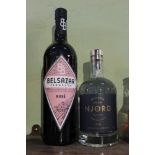 Njord Mystery Healing Herbs Gin 41%, 1 bottle Belszar Vermouth, 1 bottle (2)